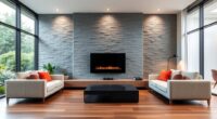 top media console fireplaces