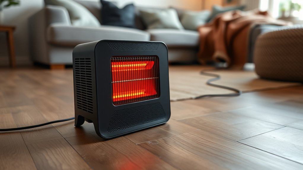 top narrow infrared heaters