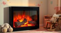 top nursery electric fireplaces