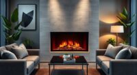 top office electric fireplaces