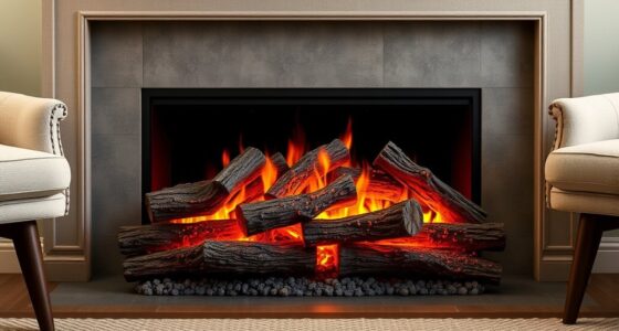 top realistic electric fireplaces