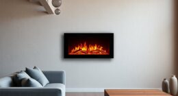 top realistic wall fireplaces