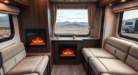 top rv corner electric fireplaces