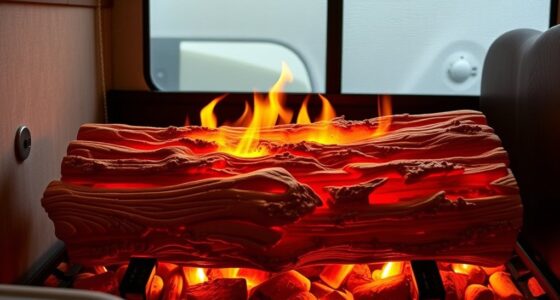 top rv electric fireplace options