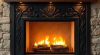 top stylish fireplace surround options