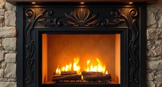 top stylish fireplace surround options