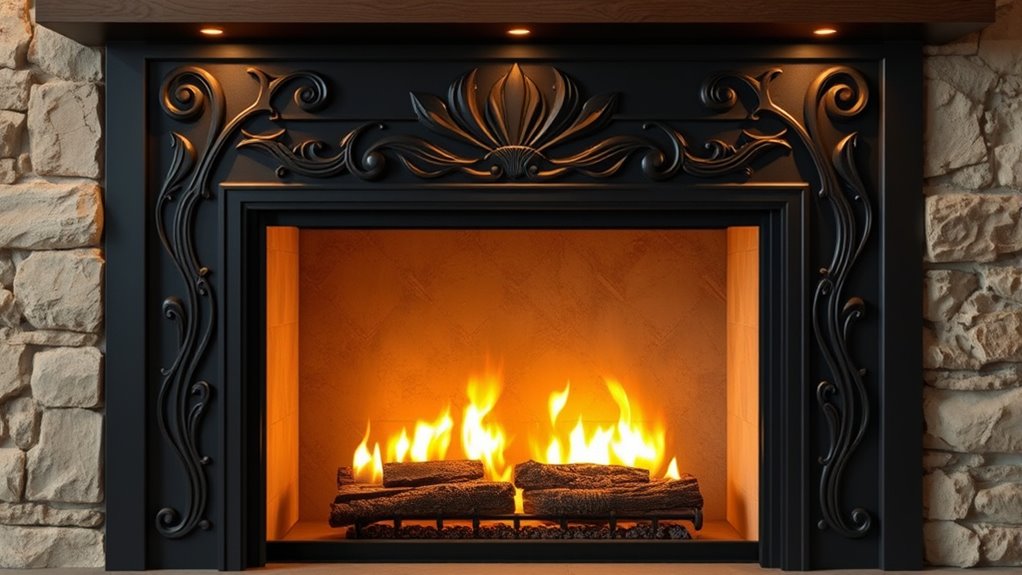 top stylish fireplace surround options