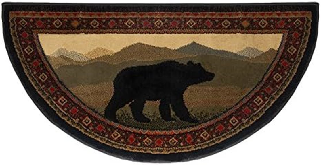 traditional oriental hearth rugs