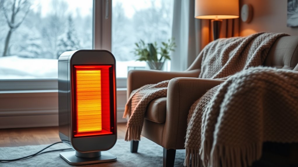 turn off heater insulate home