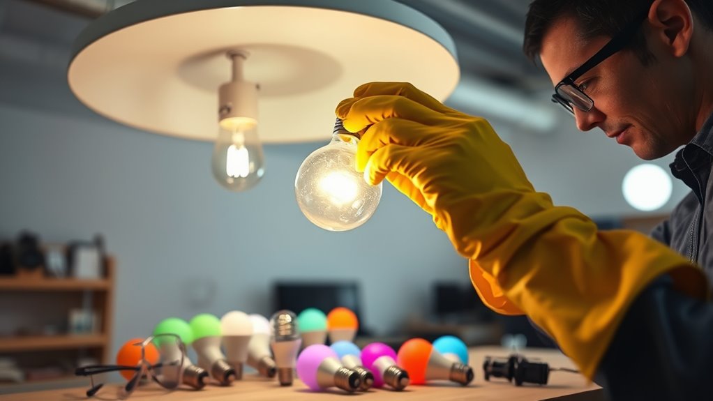 turn off power wear safety gear