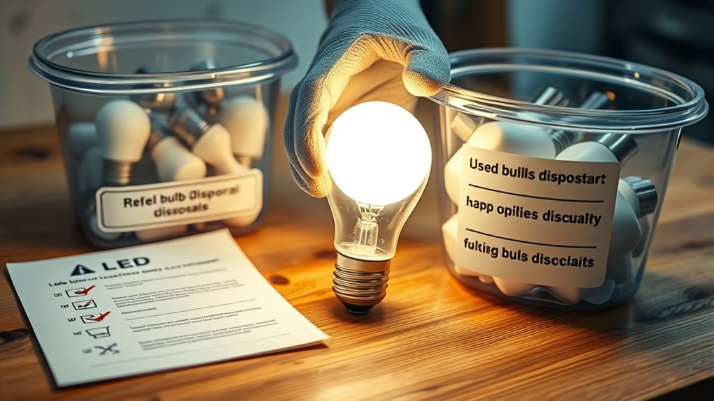 turn off wear dispose properly