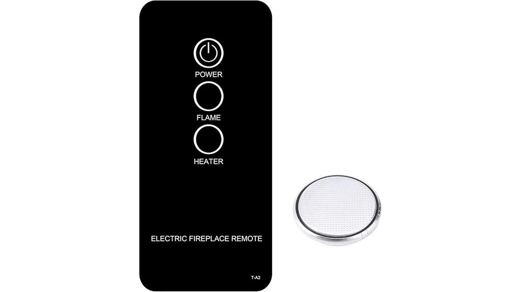 twin star fireplace remote