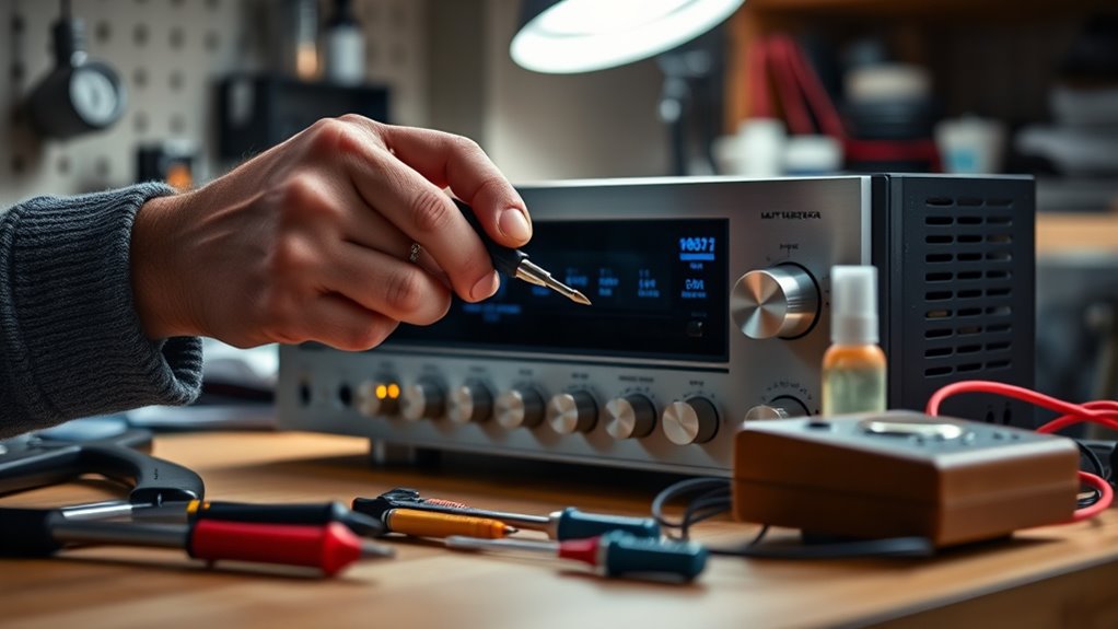use proper repair tools