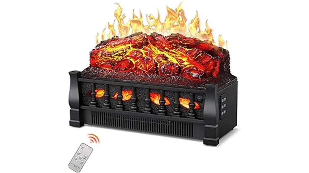 vintage 21 inch electric fireplace