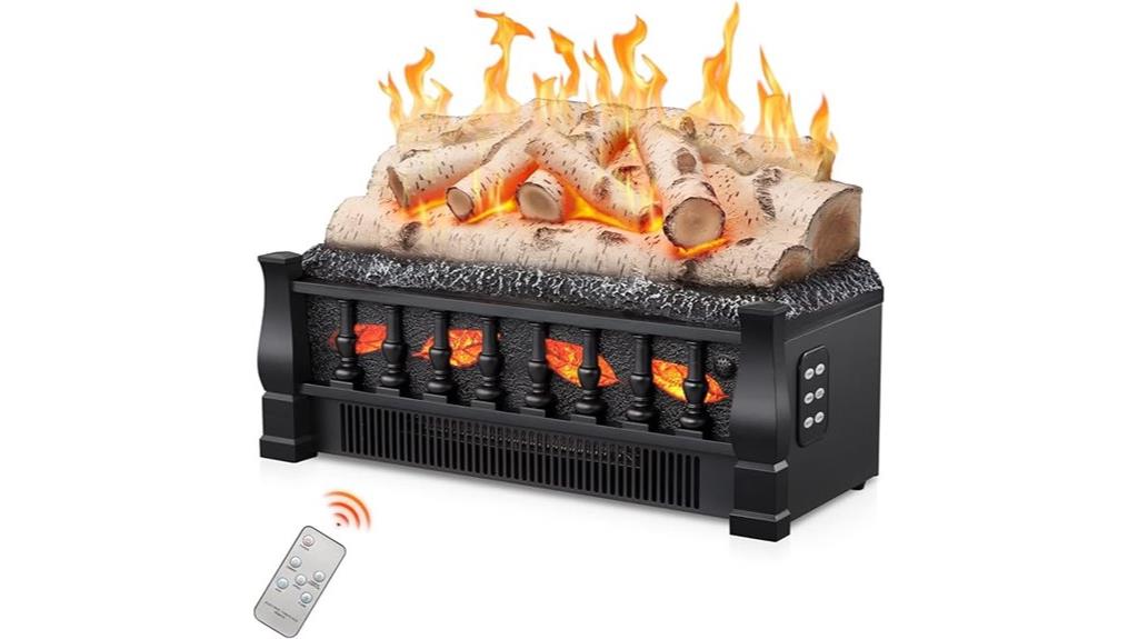 vintage 21 inch electric fireplace