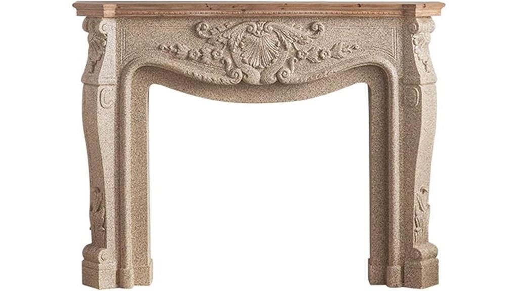 vintage fireplace mantel surround