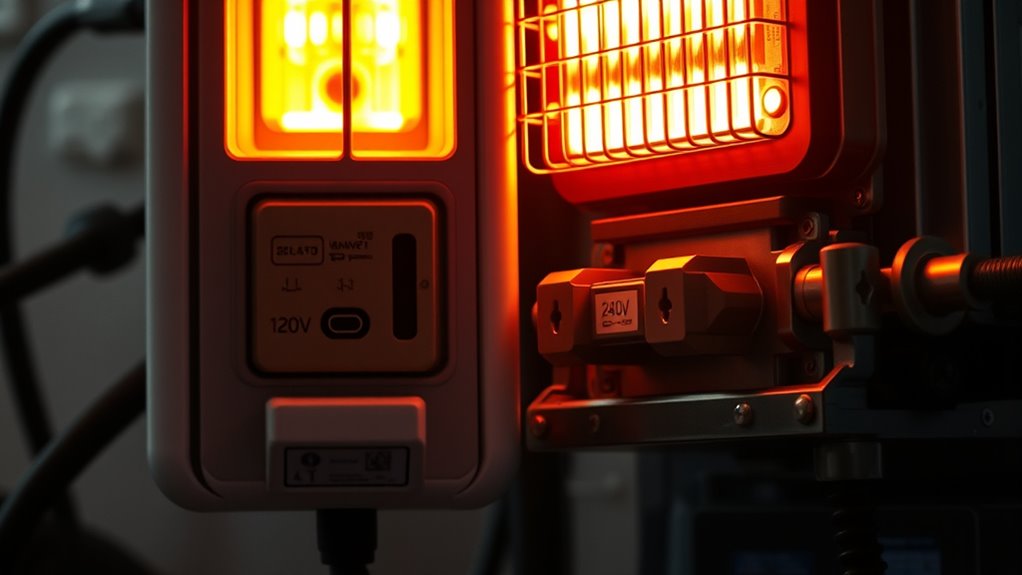 voltage determines heating power