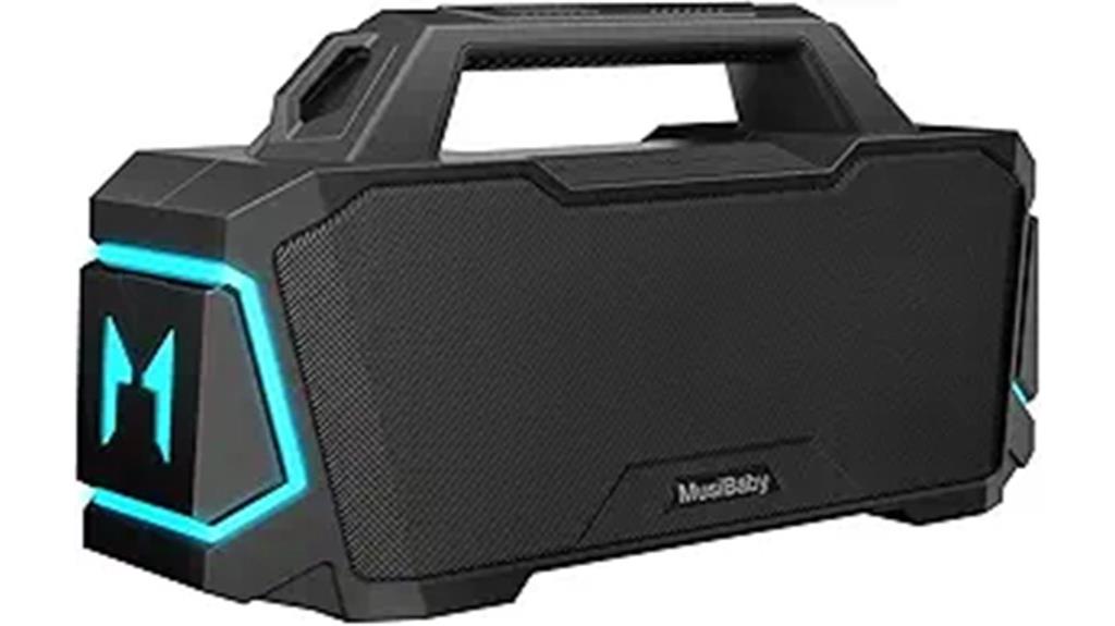waterproof bluetooth deep bass