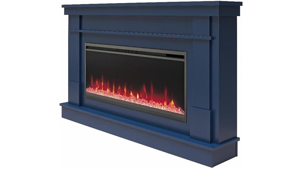 waverly electric fireplace mantel