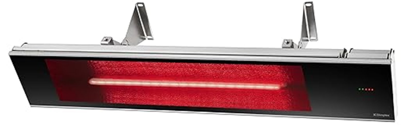 weatherproof black infrared heater