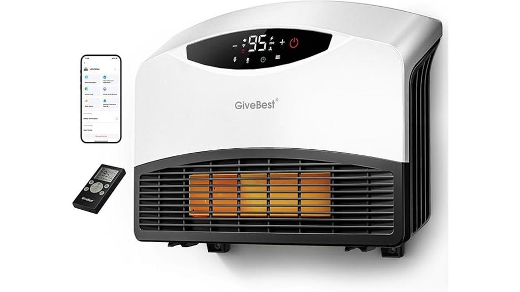 wifi remote wall heater