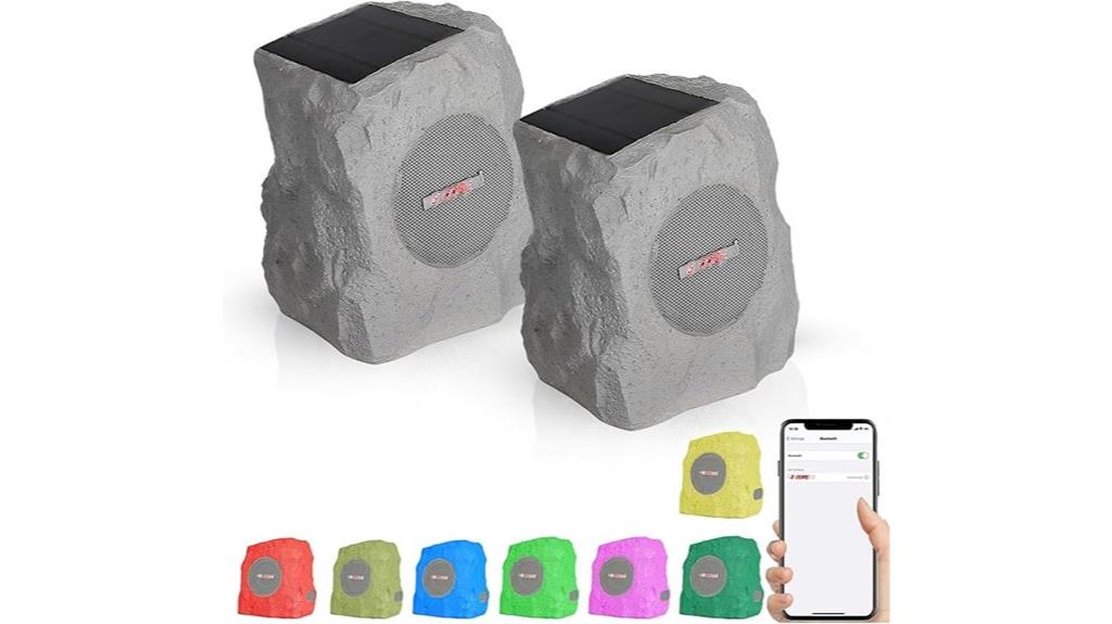 wireless outdoor garden speakers