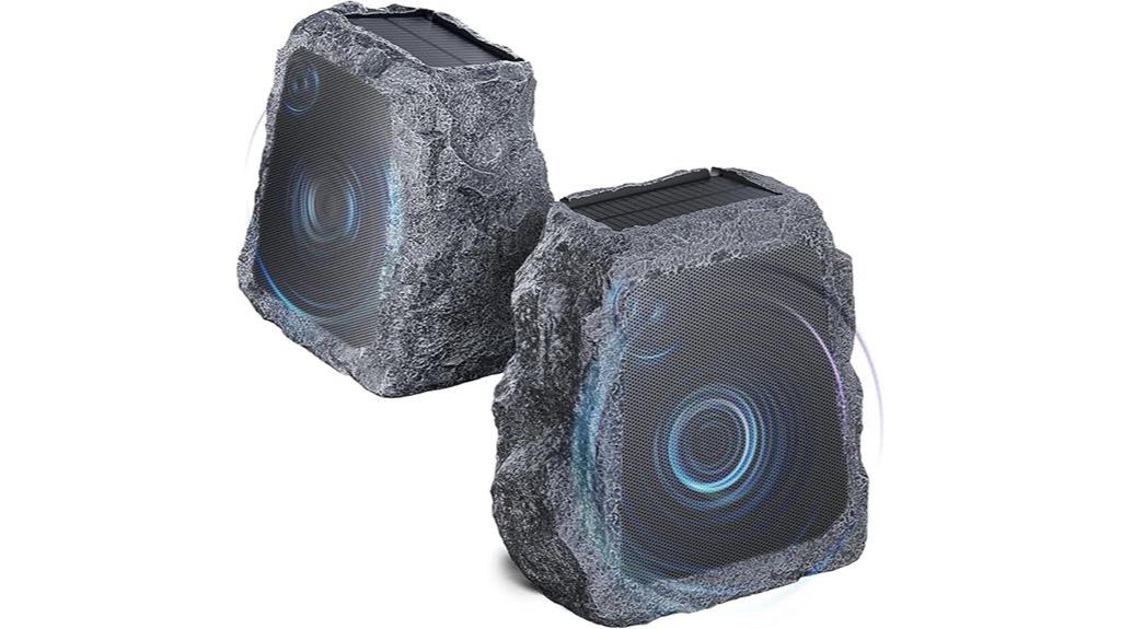 wireless outdoor rock speakers