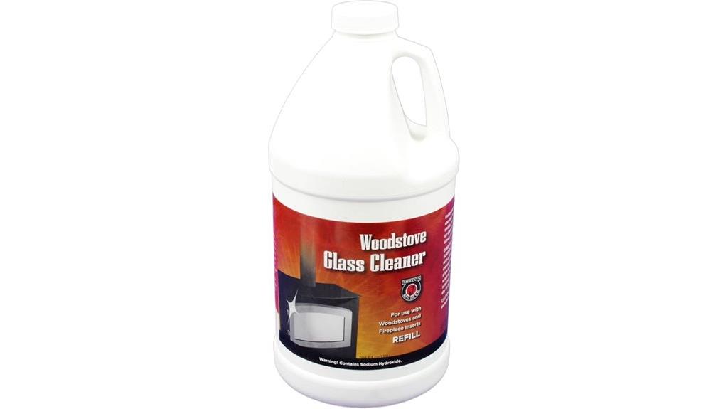 woodstove glass cleaner refill