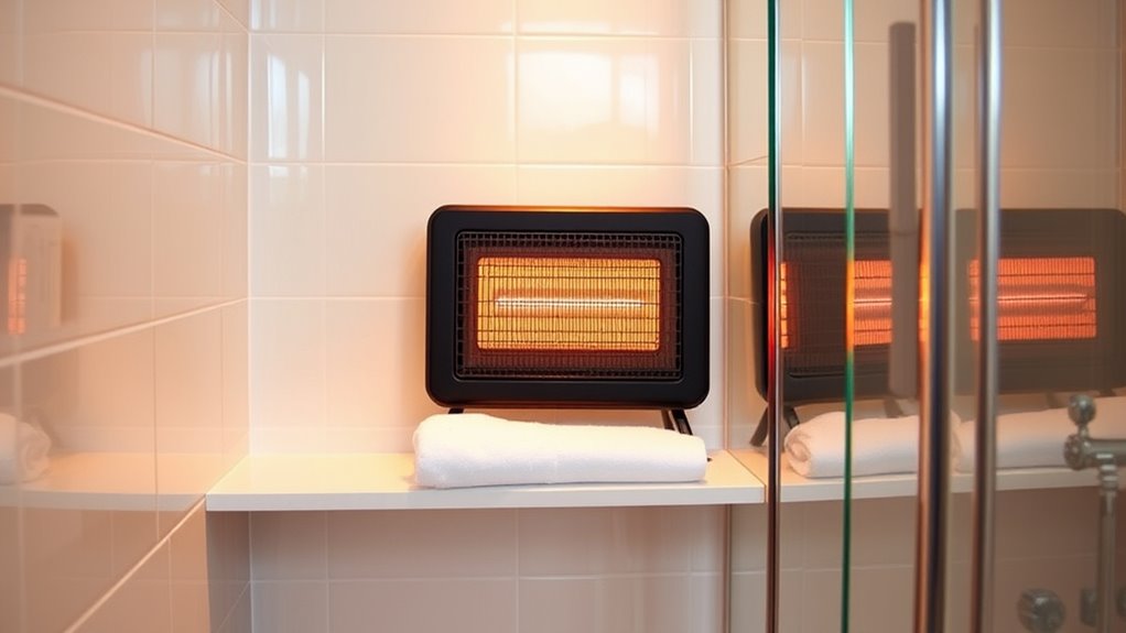 bathroom heater safety features