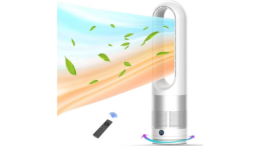 bladeless heater and fan