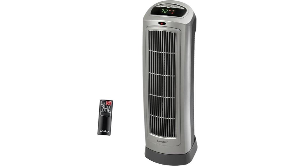 ceramic tower heater oscillates
