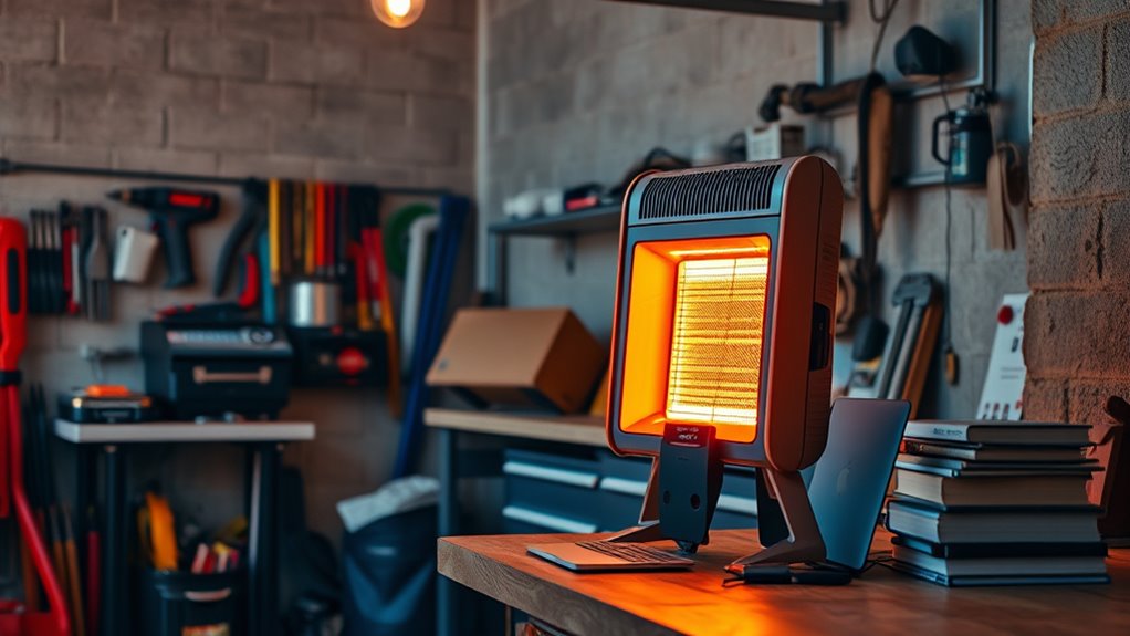 choosing safe efficient garage heaters