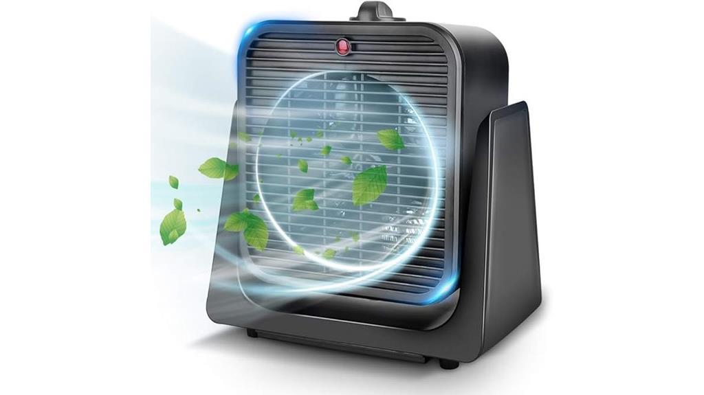 dual indoor fan heater