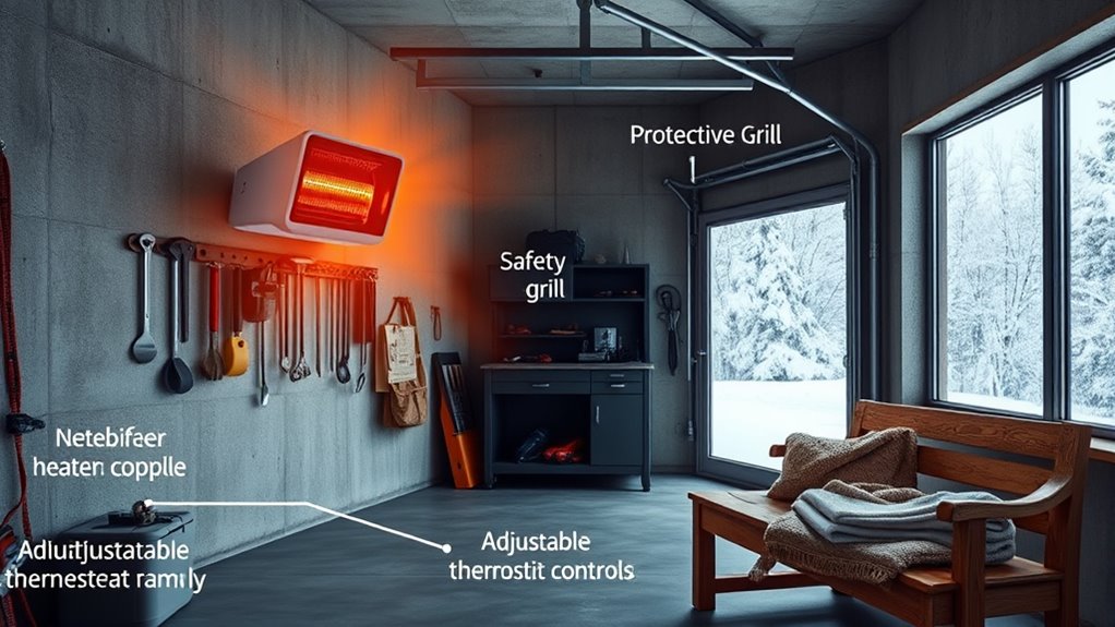 garage heating safety considerations