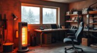 garage office heating solutions