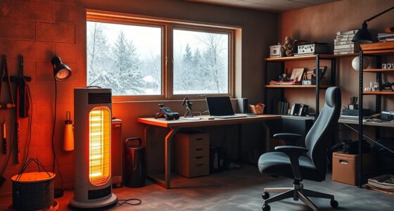 garage office heating solutions