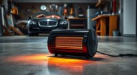 garage winter heating solutions
