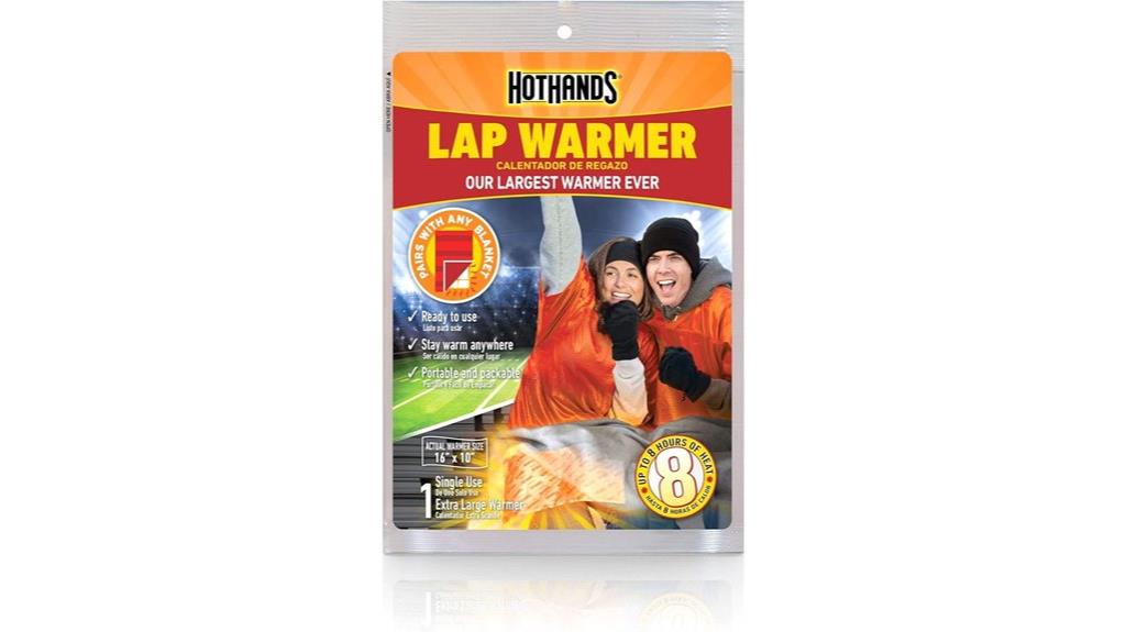 long lasting lap warmer