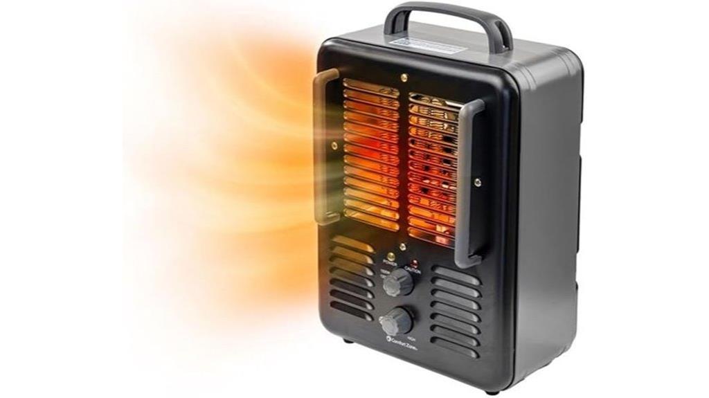 portable heater with thermostat
