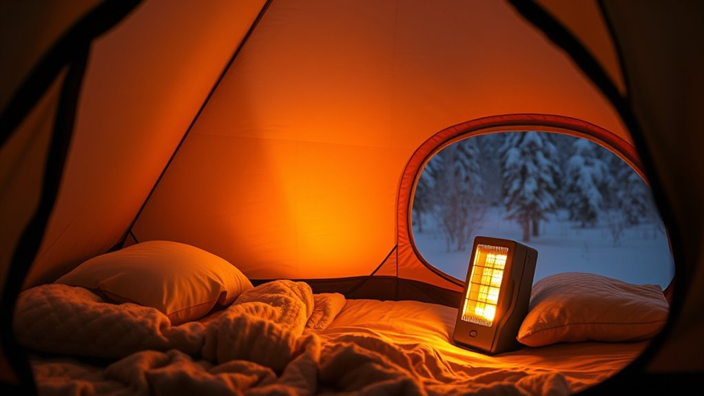 top tent heaters for comfort