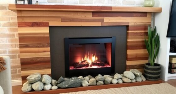 affordable diy fireplace surround
