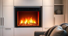 apartment electric fireplace options