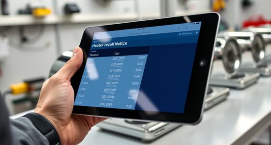 check heater recall status