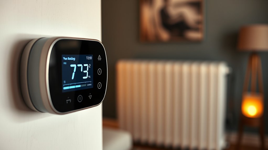 check thermostat and airflow