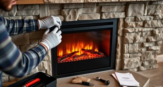 checking fireplace upgrade numbering