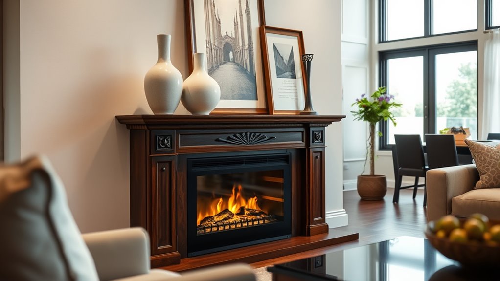 choose appropriate styled mantel