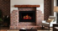 convert wood fireplace electrically