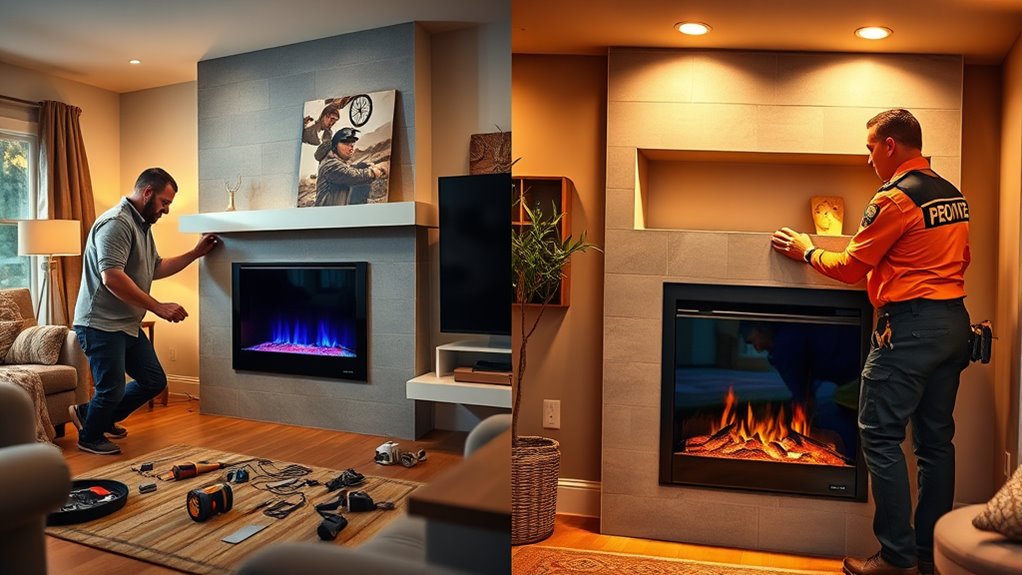 diy vs professional installation