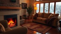 electric fireplace cost savings