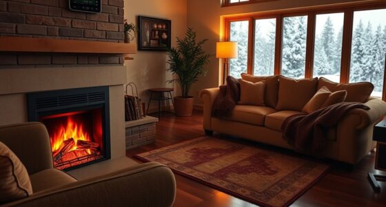 electric fireplace cost savings